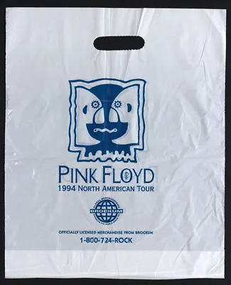 Buy Pink Floyd Original 1994 Tour Merch Swag Bag For Shirt/Program/LP - RARE Promo! • 28.43£