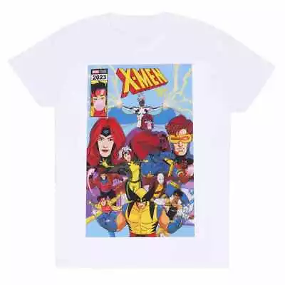 Buy Marvel Comics X-Men - Comic Cover Unisex White T-Shirt Medium - Medi - K777z • 17.23£