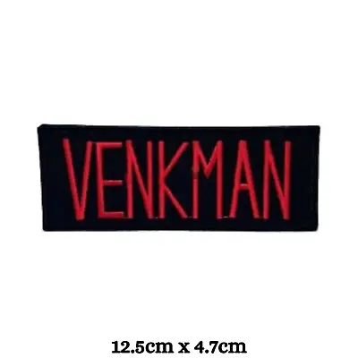 Buy GHOSTBUSTERS - Team Member Names Iron Sew On Embroidered Patch - Venkman • 2.23£