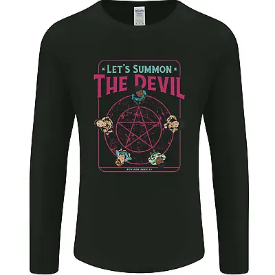 Buy Lets Summon The Devil Ouija Board Demons Mens Long Sleeve T-Shirt • 11.99£