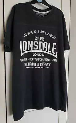 Buy Men's Grey Lonsdale T Shirt Size S • 2.59£