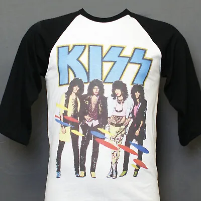 Buy Kiss Rock Metal Long Sleeve Baseball T-shirt Unisex S-3XL • 18.99£