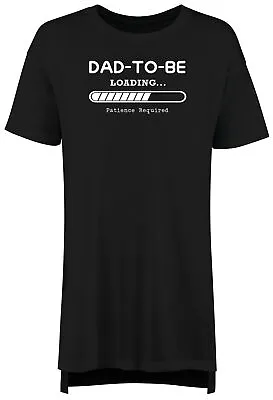 Buy Dad To Be Nightie Womens Funny Loading New Daddy Ladies Night Shirt Gift • 13.99£