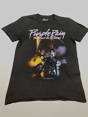 Buy PRINCE PURPLE RAIN T-Shirt Cotton Regular Stretch Medium Black • 7.99£