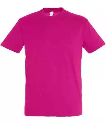 Buy SOLS Regent Mens 100% Cotton Plain Blank Tee Shirt T-Shirt T Shirt 40 Colours • 7.95£