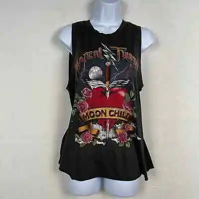 Buy NWT Spell & The Gypsy Mystical Thunder Moon Child Organic Tank Size Small • 151.56£