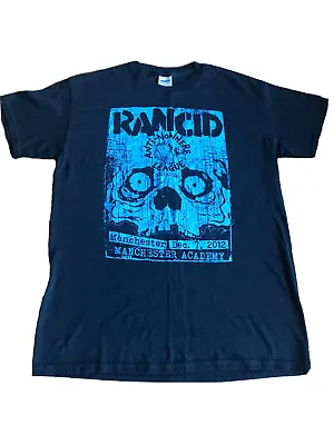 Buy Rancid Anti Nowhere League Tour Tshirt Punk Rock Band Concert Gig 2012 Size M • 35£