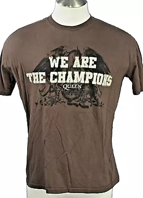 Buy Authentic Vintage Queen  We Are The Champions  Tour Tee-Shirt 2007 Sz.large • 21.26£