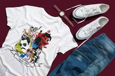 Buy Freddie Mercury Queen Design Art Cool Funny White Unisex Men Women T-Shirt Tee • 9.95£