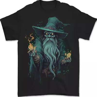 Buy Fantasy Wizard Warlock 3 Mens T-Shirt 100% Cotton • 8.49£