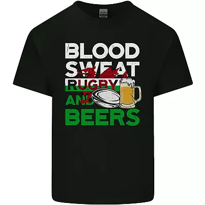 Buy Blood Sweat Rugby And Beers Wales Funny Mens Cotton T-Shirt Tee Top • 11.75£