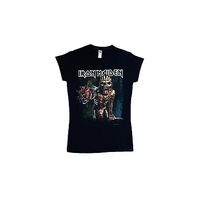 Buy Iron Maiden Women The Book Of Souls T-Shirt Size M • 39.69£