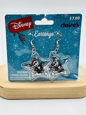 Buy Disney The Nightmare Before Christmas Jack Skellington Santa Earrings Claire’s • 4.73£