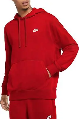 Buy New Nike Mens Sportswear Club Fleece Pullover Hoodie Hooded Sweatshirt S,M,L,XL • 26.97£