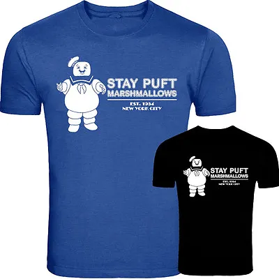 Buy Ghostbusters Inspired Staypuft Retro Look Original Design Screen-Printed T-Shirt • 13.99£