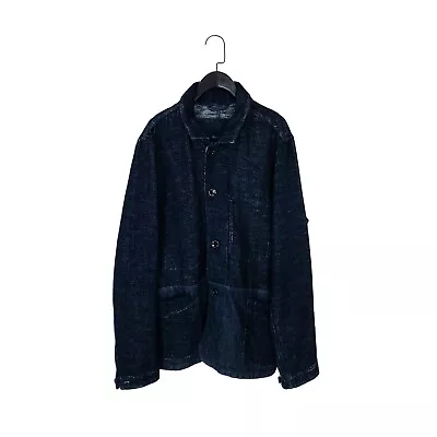 Buy Pepe Jeans Coaster Dark Denim Buttoned Utility Over Shirt Jacket - Size L • 22£