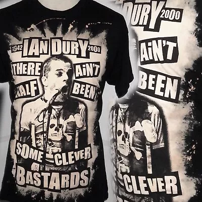 Buy Ian Dury Blockheads 100% Unique Punk  T Shirt Large  Bad Clown Clothing • 16.99£