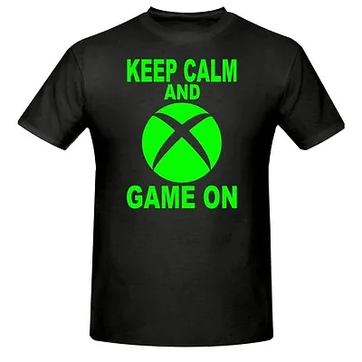 Buy Keep Calm And Game On  (sphere) Children's, Boy's T- Shirt Play Time Gaming  • 8.99£