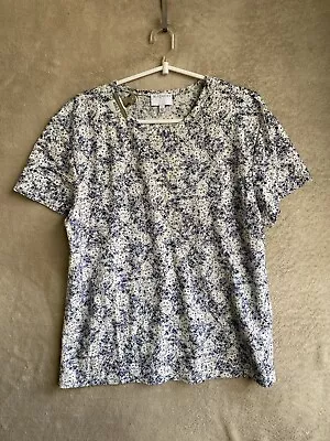 Buy Witchery Casual T-Shirts Top Size L Womens Multicoloured Short Sleeve • 12.64£