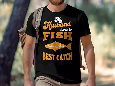 Buy Fathers Day T Shirt Gift For Dad Birthday Tee For Men Gifts For Him Fishing Top • 13.99£