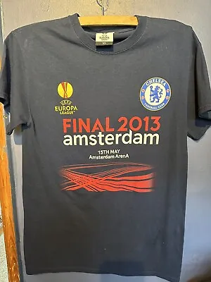 Buy Rare-Chelsea T-shirt Final Europa League 2013 Amsterdam • 12£
