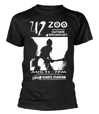 Buy U2 Outside Broadcast Giants Stadium Black T-Shirt - OFFICIAL • 17.69£