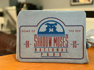 Buy Metal Gear Solid Shadow Moses National Park T-Shirt - MGS Home Of The Rex Sign • 16.49£