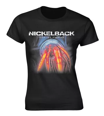 Buy Nickelback Feed The Machine Womens Fitted T-Shirt - OFFICIAL • 16.29£