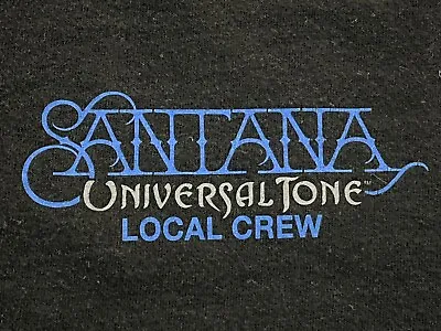Buy Santana Universal Tone Local Crew T Shirt - XL - Black Unworn • 19.28£