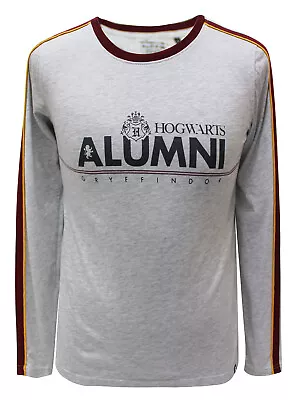 Buy Mens Harry Potter Hogwarts Alumni Gryffindor Long Sleeve T-Shirt - S To XXL • 10£