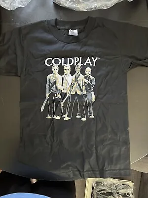 Buy Coldplay Band Merch Graphic Print Tee Youth Medium10/12 NEW In Package • 8.62£
