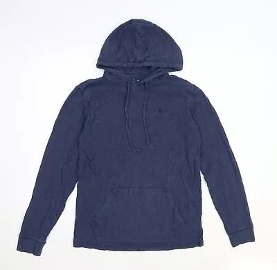 Buy VANS Mens Blue Cotton Pullover Hoodie Size S • 8.25£