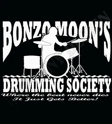 Buy Drummers T-Shirt Keith Moon John Bonham Inspired T-Shirt Led Zeppelin The Who • 14.99£