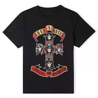 Buy Official Guns N Roses Appetite For Destruction Unisex T-Shirt • 17.99£