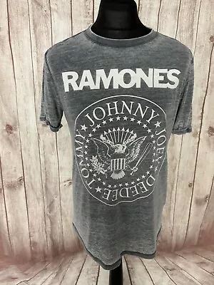 Buy Ramones Mens T-shirt Official Band Punk Rock Music Grey Medium 38” 40” Festival • 8.95£
