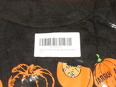 Buy Women's Halloween Pumpkin Graphic T Shirt Sz XL Jack O Lantern Patch Hallows Eve • 12.84£
