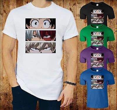 Buy My Hero Academia Kids T Shirt Katsuki Anime Cospla Youtuber Xmas Gift Tee Top • 7.99£