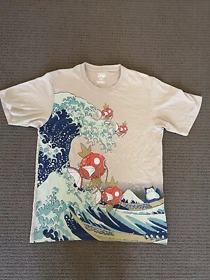 Buy Pokemon X Uniqlo T Shirt Magikarp Snorlax Collaboration UTGP Size M Short Sleeve • 79.34£