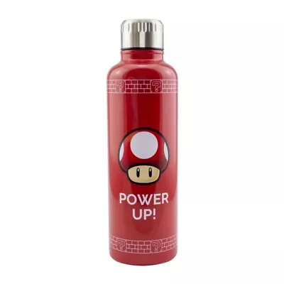 Buy Nintendo Super Mario Big Up Water Bottle /Merchandise - New Merch - J7332z • 18.94£