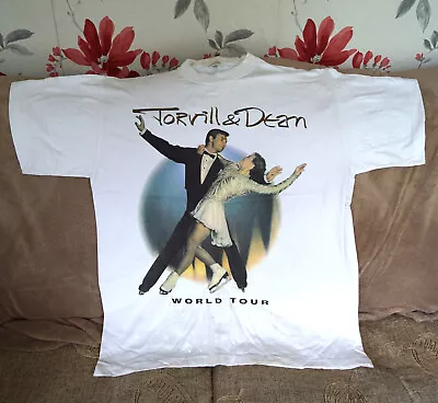 Buy Vintage Torvill And Dean, Face The Music 1994 Official Tour T-shirt/FREE Postage • 9.50£