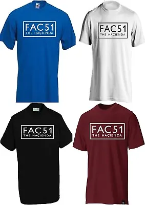 Buy FAC51 The Hacienda Stone Roses Ian  Legend Music Top T-Shirt Retro Unisex Album • 8.99£