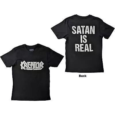 Buy Kreator Unisex T-Shirt: Satan Is Real (Back Print) OFFICIAL NEW  • 21.20£