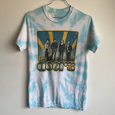 Buy The Doors Waiting For The Sun Tie-Dye Rock T-Shirt - Size Small • 16.99£