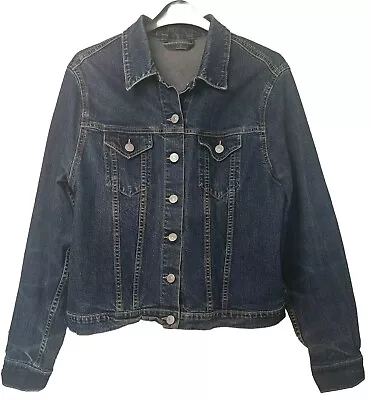 Buy Vintage St Michael Marks & Spencer M&S Women's Denim Jacket Size 10 • 9.45£