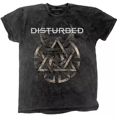 Buy SALE Disturbed | Official Band T-Shirt | Riveted (Dip-Dye, Mineral Wash) • 14.95£
