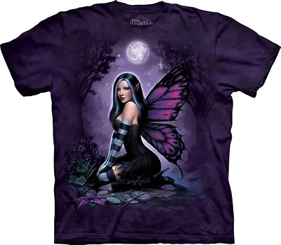 Buy The Mountain Fairy Elf Night Moon Purple Heels Sexy Woman Ann Stokes Shirt S-4X • 28.22£