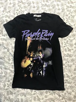Buy Misguided Prince Purple Rain T-shirt Size S • 12£