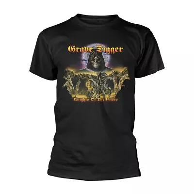 Buy Grave Digger Knights Of The Cross Official Tee T-Shirt Mens • 20.56£