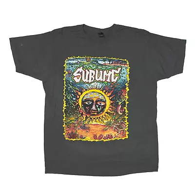 Buy TULTEX Sublime Band T-Shirt Green Short Sleeve Mens L • 28.99£