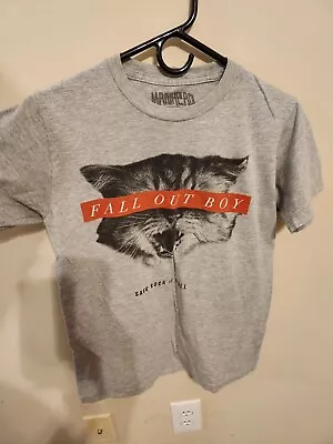 Buy Fall Out Boy Cute Kitten Tee Band Tshirt Small • 15.16£